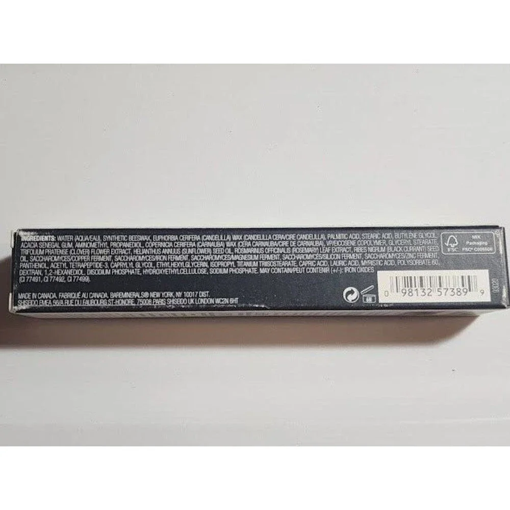 BareMinerals Strength & Length Serum Infused Mascara Color Shade Extreme Black